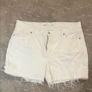Old Navy Women's Cream Jean Shorts